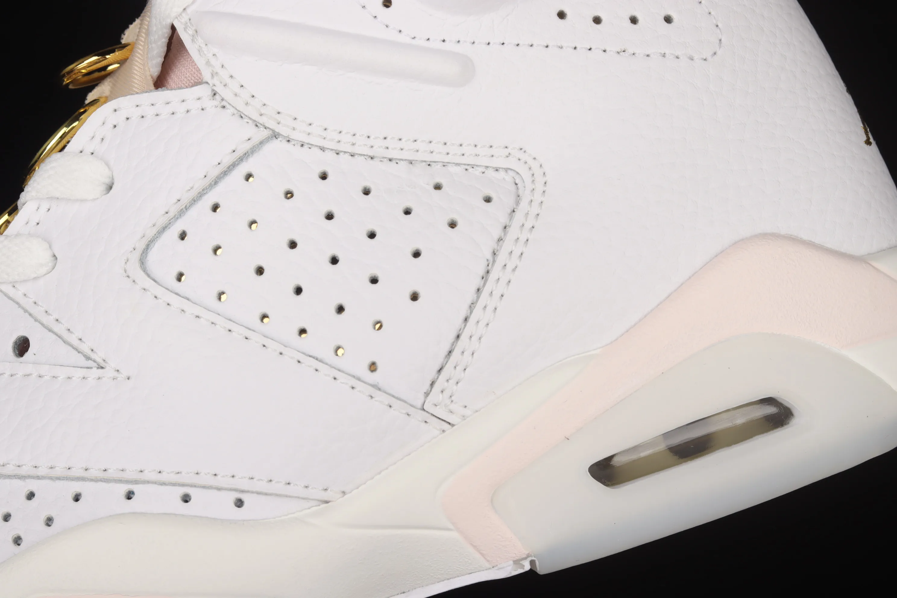 All categories Air Jordan Jordan series basketball shoes Air Jordan 6 G version Air Jordan 6 Retro "Gold Hoops" AJ6 Joe 6 tomorrow exclusive DH9696-100